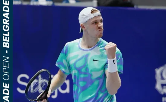 Denis Shapovalov vô địch giải quần vợt Belgrade mở rộng