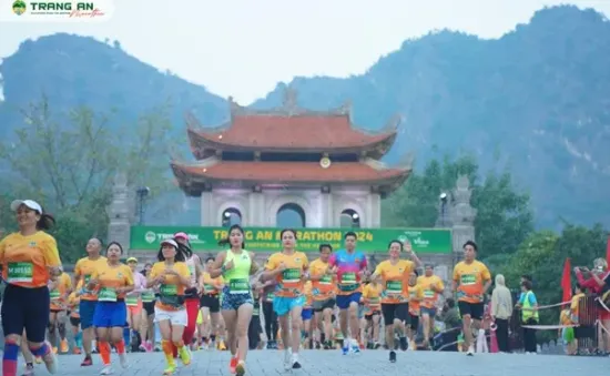 Hơn 5.000 vận động viên tranh tài tại Trang An Marathon 2024