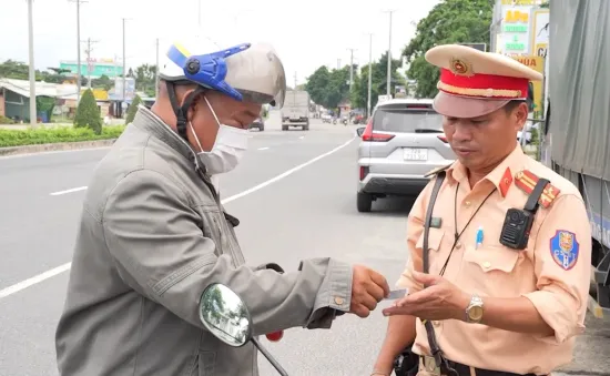 Bà Rịa - Vũng Tàu: Xử phạt nhiều trường hợp vi phạm trật tự ATGT trong cao điểm 45 ngày đêm