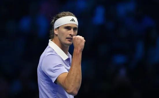 Alexander Zverev có chiến thắng thứ 2 tại ATP Finals