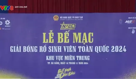 Bế mạc Giải bóng rổ sinh viên toàn quốc khu vực miền Trung