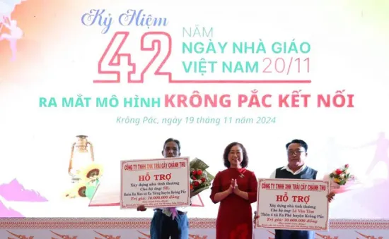 Đắk Lắk: Tri ân thầy cô giáo ở vùng sâu vùng xa nhân Ngày Nhà giáo Việt Nam