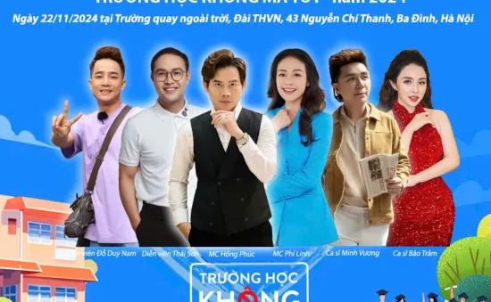 Nhiều nghệ sĩ góp mặt trong gala "Trường học không ma tuý 2024"