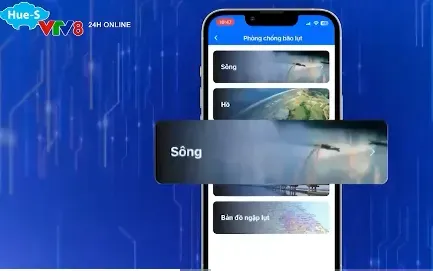 Người dân nâng cao kỹ năng từ Ứng dụng Cảnh báo thiên tai trên Hue-S