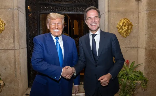 Ông Trump có cuộc gặp đầu tiên với Tổng Thư Ký NATO Rutte kể từ khi đắc cử