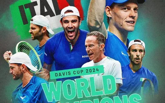 ĐT Italia vô địch Davis Cup 2024