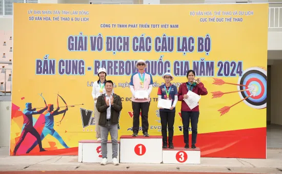 Thanh niên VTV giành huy chương Bạc tại Giải vô địch các CLB bắn cung Barebow quốc gia 2024