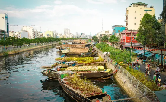 Chợ hoa xuân “Trên bến dưới thuyền” 2025 sẽ diễn ra từ ngày 14 - 28/1