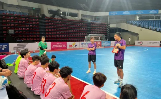 Đội tuyển Futsal nữ Quốc gia tập trung, hướng tới VCK Futsal nữ châu Á 2025