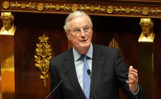 Quốc hội Pháp bỏ phiếu bất tín nhiệm Thủ tướng Michel Barnier