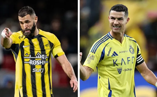 Benzema và Ronaldo cùng ghi bàn, Al Ittihad giành chiến thắng kịch tính