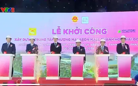 Khởi công Trung tâm thương mại Aeon Mall Thanh Hóa