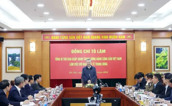 Tổng Bí thư Tô Lâm: Cần làm cách mạng về tư duy và tổ chức bộ máy trong tình hình mới