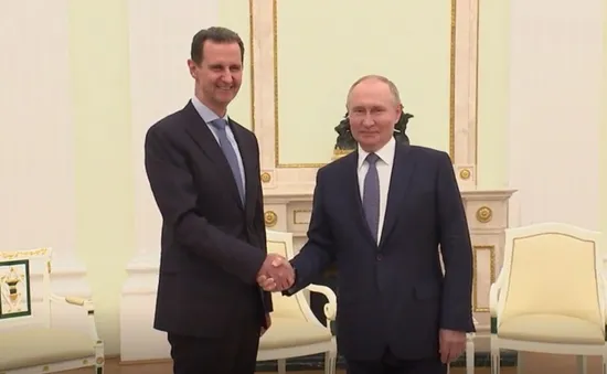 Điện Kremlin: Đích thân Tổng thống Putin cấp quyền tị nạn cho cựu Tổng thống Syria Bashar al-Assad