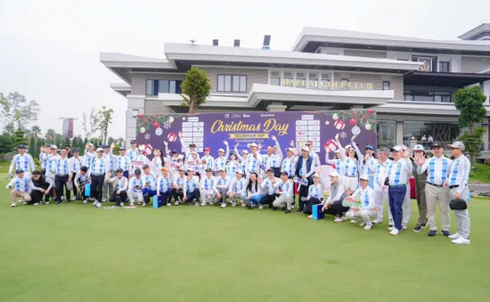 Hành trình thiện nguyện giải golf Christmas Day Championship 2024: Kết nối golf và lòng nhân ái