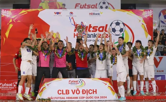 Thái Sơn Bắc lên ngôi vô địch giải Futsal HDBank Cup quốc gia 2024