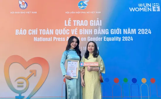 Đài THVN giành 1 giải A, 1 giải C tại Giải Báo chí toàn quốc về bình đẳng giới