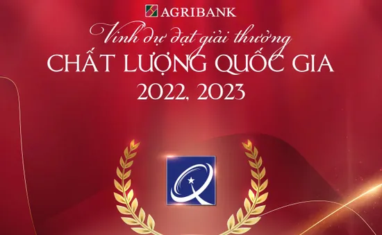 Agribank vinh dự đạt Giải thưởng Chất lượng Quốc gia năm 2022, 2023