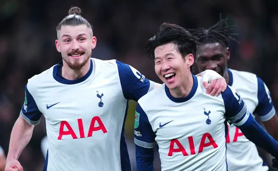 Đánh bại Man Utd, Tottenham giành vé vào bán kết Cúp Liên đoàn Anh