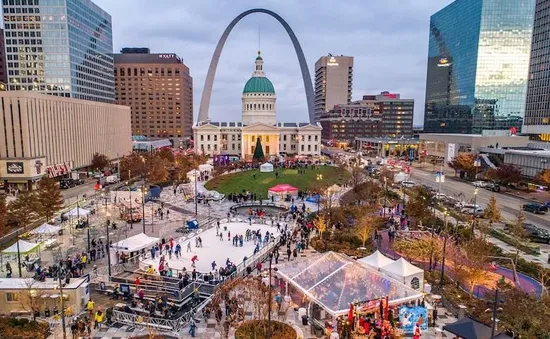 Lễ hội mùa đông winterfest rực rỡ tại St. Louis