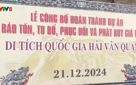 Lễ công bố hoàn thành dự án trùng tu Hải Vân Quan