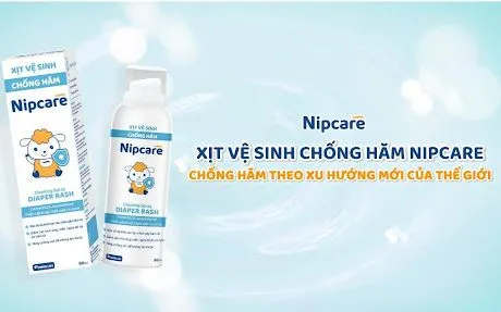 Bé bị hăm tã - đã có giải pháp xịt chống hăm theo xu thế mới của thế giới