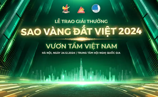 Lễ trao Giải thưởng Sao Vàng đất Việt 2024