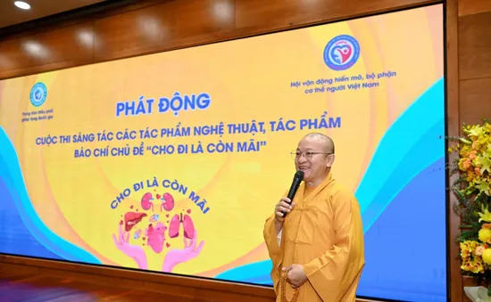 Phát động Cuộc thi sáng tác nghệ thuật, báo chí chủ đề hiến tặng mô, tạng