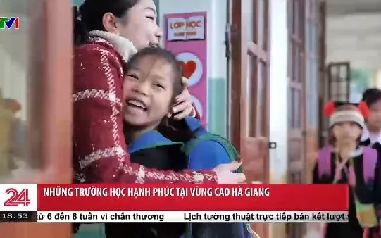 Những trường học hạnh phúc tại vùng cao Hà Giang