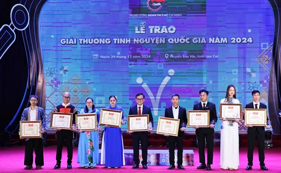 Dấu ấn Giải thưởng Tình nguyện Quốc gia năm 2024