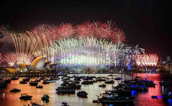 Chiêm ngưỡng màn bắn pháo hoa hoàng tráng tại Australia