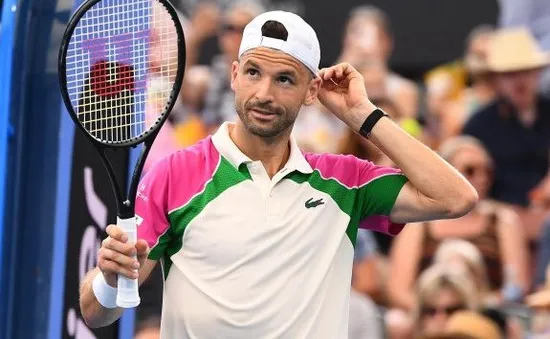 Grigor Dimitrov tiến vào vòng 3 Brisbane International