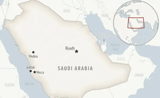 Saudi Arabia tử hình 6 công dân Iran vì buôn lậu ma túy