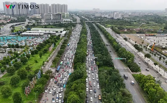 Hà Nội: Tổ chức giao thông 1 chiều trên đường gom Đại lộ Thăng Long