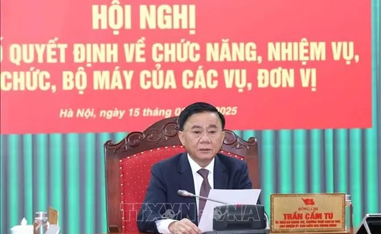 Công bố Quyết định về chức năng, nhiệm vụ, tổ chức, bộ máy Cơ quan Ủy ban Kiểm tra Trung ương