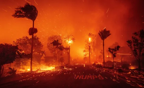 Cháy rừng ở California: Người dân sơ tán không được quay trở lại trong ít nhất 1 tuần