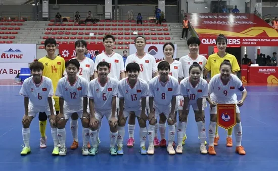 ĐT futsal nữ Việt Nam thắng trận thứ 2 tại vòng loại futsal nữ châu Á 2025