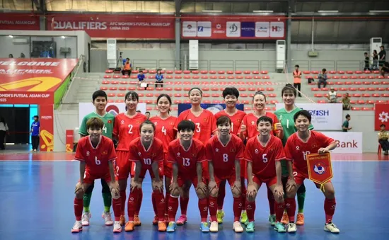 Hòa Đài Bắc Trung Hoa, đội tuyển Futsal Nữ Việt Nam giành quyền tham dự VCK giải Futsal Nữ châu Á 2025