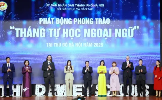 Gần 65% số học sinh Hà Nội đăng ký tham gia phong trào tự học ngoại ngữ