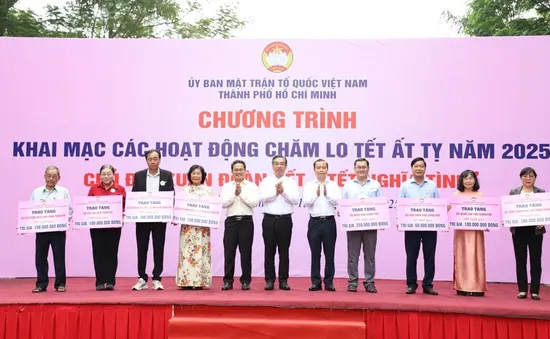 Hơn 110 tỷ đồng chăm lo Tết cho người nghèo tại TP Hồ Chí Minh