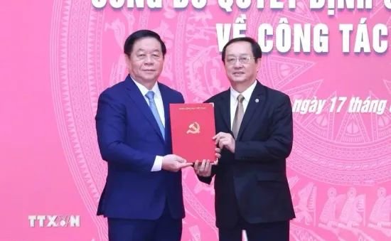 Ông Huỳnh Thành Đạt giữ chức Phó Trưởng Ban Tuyên giáo và Dân vận Trung ương