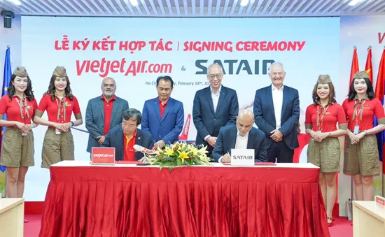 Vietjet và Satair hợp tác chiến lược tối ưu hóa chuỗi cung ứng từ Airbus