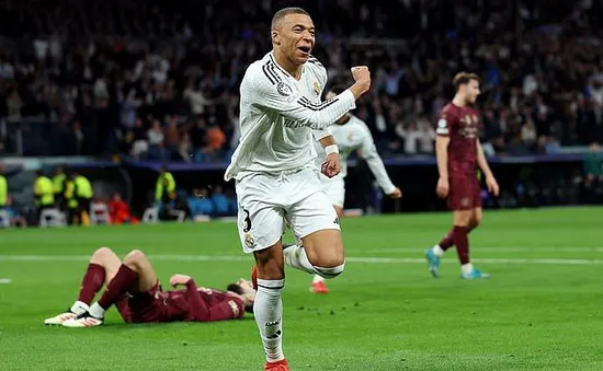 UEFA Champions League: Real Madrid thắng đậm Man City, Juventus bất ngờ bị loại