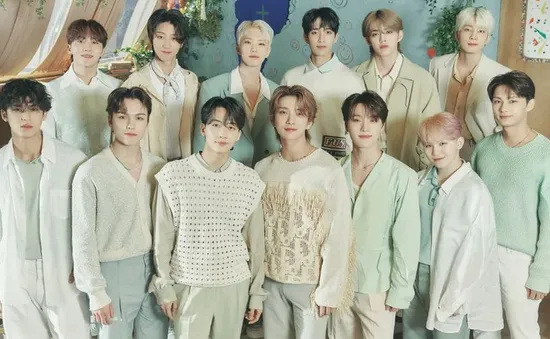 SEVENTEEN xác lập vị thế trong bảng xếp hạng âm nhạc toàn cầu