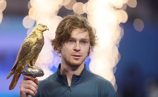 Andrey Rublev vô địch giải quần vợt Qatar mở rộng 2025