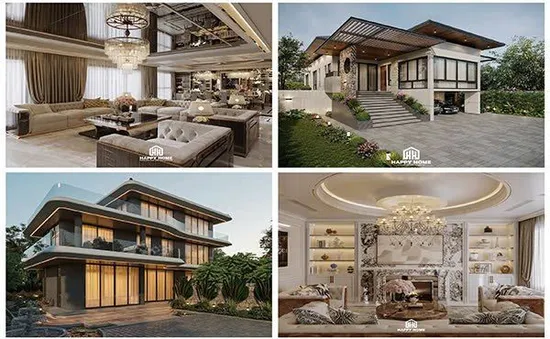 HappyHome Luxury Design: Kiến tạo không gian sống đẳng cấp tại Việt Nam