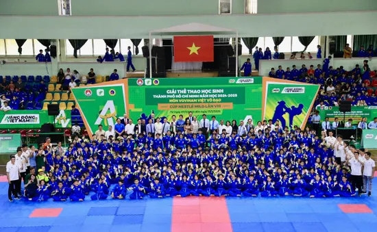 1.650 VĐV học sinh tham dự Giải Thể thao Học sinh TP Hồ Chí Minh môn Vovinam