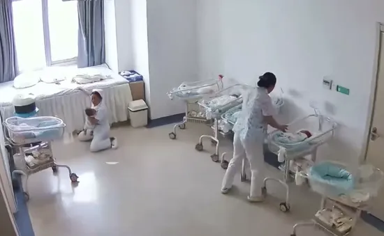 Những nữ y tá hết lòng vì các bé sơ sinh giữa động đất