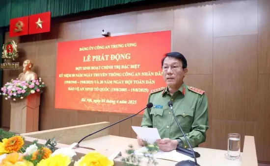 Bộ Công an phát động đợt sinh hoạt chính trị đặc biệt