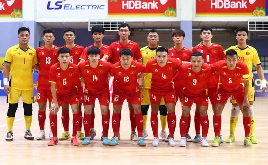Giao hữu futsal quốc tế: ĐT Việt Nam 2-1 ĐT Ả-rập Xê-út